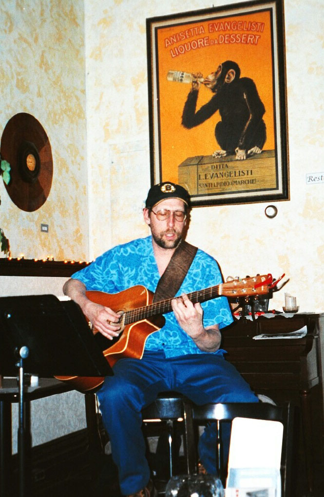 Larry With The Drinking Monkey
